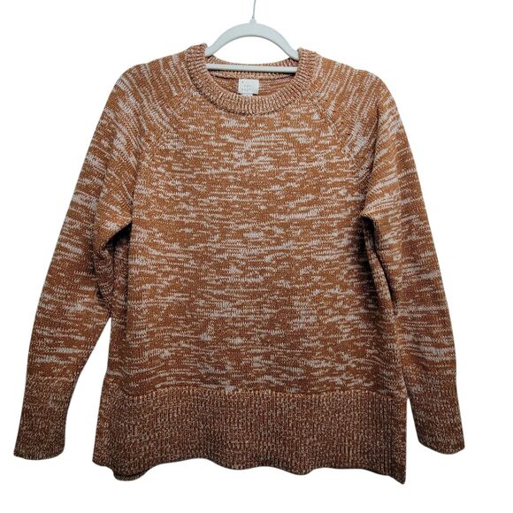 A New Day Terracotta Marled Crewneck Sweater Size Small - Picture 1 of 7